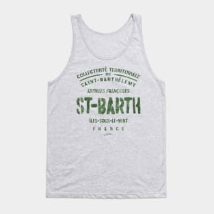 St. Barth, French Antilles Tank Top